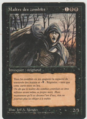 Carte maître des zombies - zombies, /