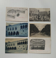 FANO LOTTO 6 ANTICHE CARTOLINE INIZI '900 FORMATO PICCOLO B/N PESARO