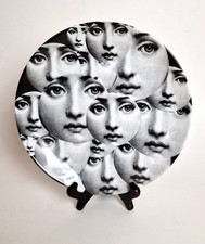 Vintage PIERO FORNASETTI Tema e Veriazioni - 'Giulia' Piatto da Collezione Motivo 165