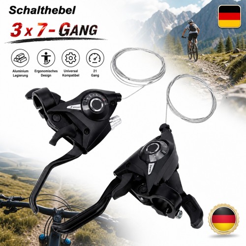 Set leve cambio - leve, bici