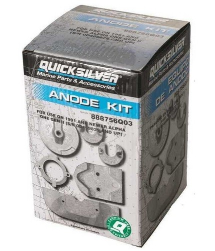 Kit anodi originali mercruiser - anodi,