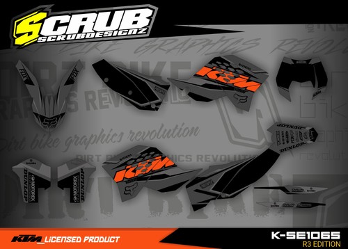 Adesivo ktm decoro exc - decoro, 125