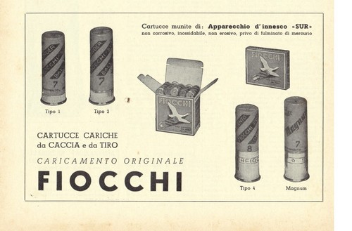Cartucce fiocchi advertising - cartucce,