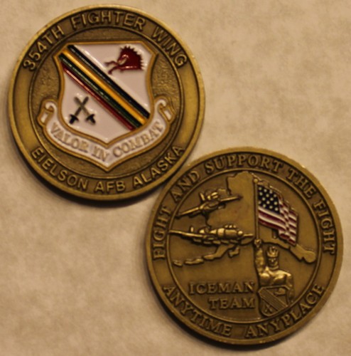 Moneta sfida 354th - , fighter