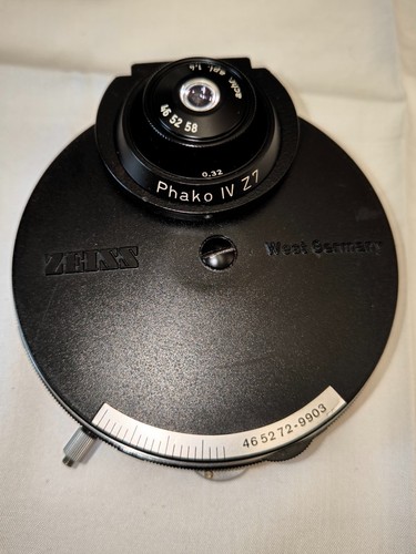 Zeiss microscopio condensatore