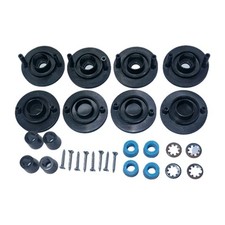 Boccole Garlando Aste Rientranti; Per Calciobalilla Con sponda da 2cm  spessore