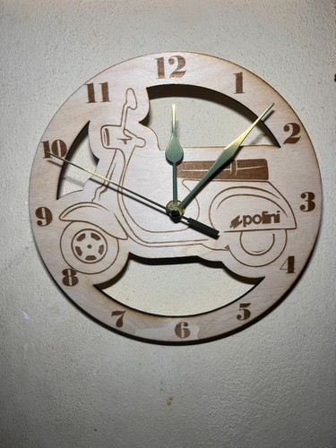 Orologio parete vespa 50 - parete,