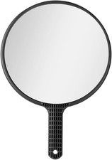 Specchio Con Manico Rotondo