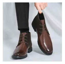 Large Size 46 High Top Leather