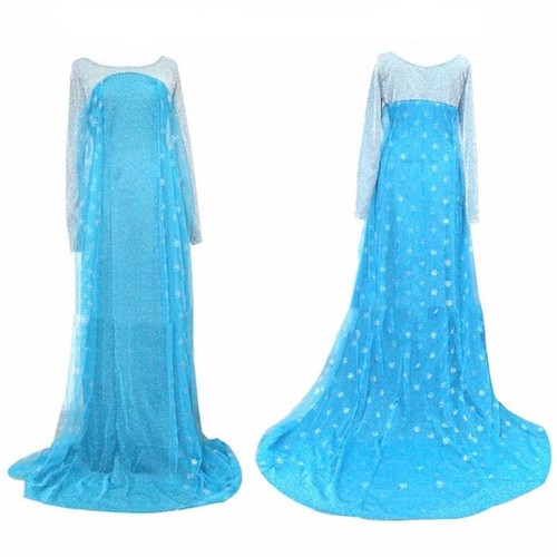 Costume elsa frozen blu - costume,