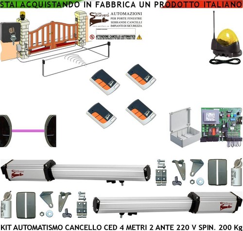 Cancello automatico 2 - cancello, 4
