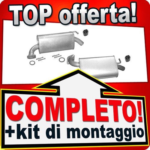 Silenziatore posteriore per - posteriore,