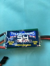  CASTLE CREATIONS THUNDERBIRD 54 regolatore con motore BRUSHLESS vintage rare 