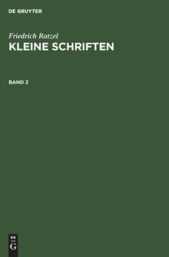 Friedrich ratzel kleine - friedrich,