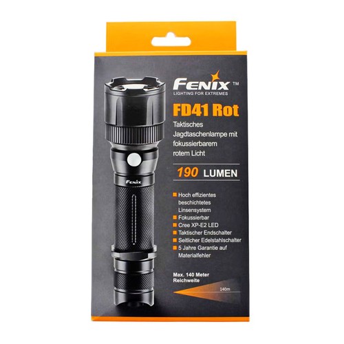 Fenix fd41 rosso torcia - fd41,