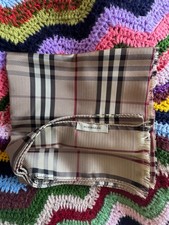 Sciarpa Burberry 100% seta unisex