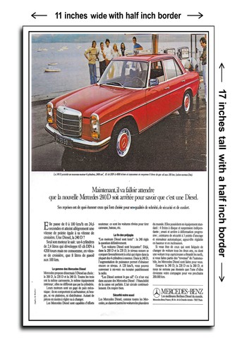 Mercedes benz 240d - mercedes, francia