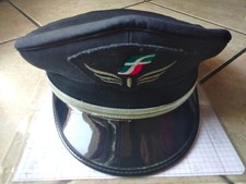 BERRETTO RIGIDO FS FERROVIE DELLO STATO TRENITALIA VINTAGE ATI 58
