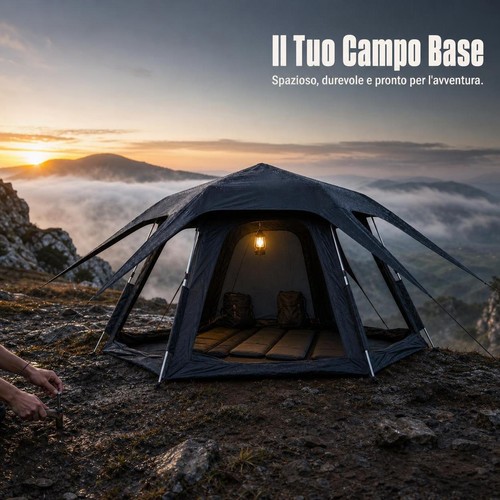 Tenda campeggio stagioni 6 - campeggio,