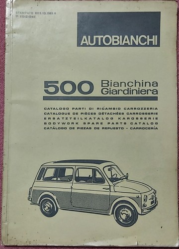 Autobianchi 500 bianchina - autobianchi,