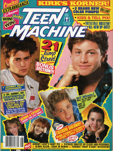 Teen machine magazine agosto - machine,