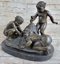 Bronzo Scultura Tre Nude