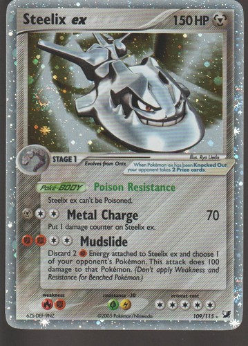 Steelix 109 115 holo - holo, ex