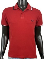 Polo Fred Perry Uomo Rossa