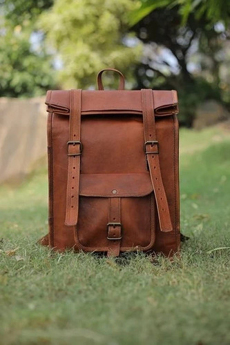 Zaino pelle capra - in, di