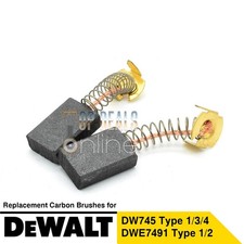 Spazzole in carbonio per seghe da tavolo DeWalt DW745 tipo 1/3/4 DWE7491 tipo 1/2 230v