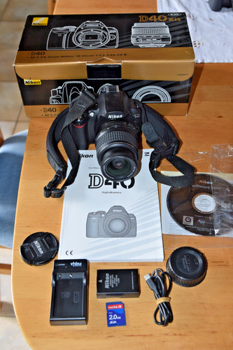 Kit fotocamera nikon - kit, d40