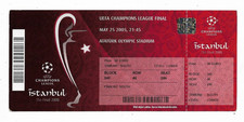 Biglietto Completo Finale UEFA Champions League 2005 - LIVERPOOL v. AC MILAN