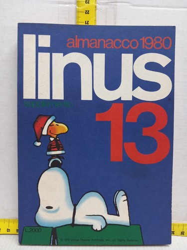 Linus almanacco 1980 ed - linus,