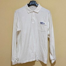 SITI Maglia Polo Manica Lunga Bianco con Taschino XL Uomo Operaio Da Lavoro