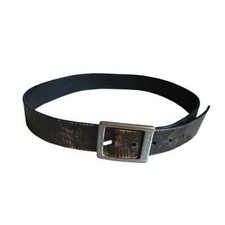 Calvin Klein Jeans – Cintura in pelle marrone effetto antichizzato