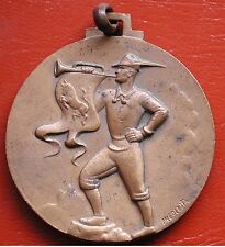 MEDAGLIA ADUNATA ALPINI TRUPPE ALPINE PERIODO FASCISTA INCONTRO A TORINO 1940 #3