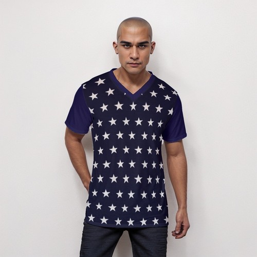 Shirt durden scollo - t-shirt, con