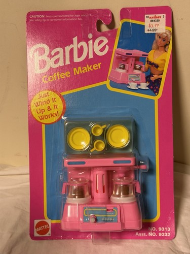 Barbie caffettiera avvolgibile - barbie,