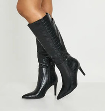 Stivali donna neri al