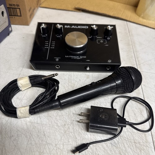 Audio track 2x2 serie - m-audio, m-track