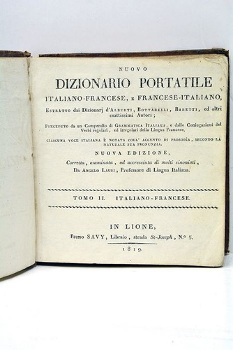 Nuovo dizionario portatile - nuovo,