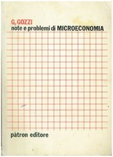 G.GOZZI NOTE E PROBLEMI DI MICROECONOMIA