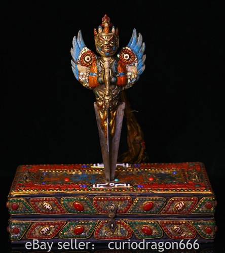 Tibet buddismo rame - 12",