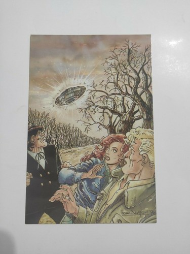 Martin mystere cartolina - martin,