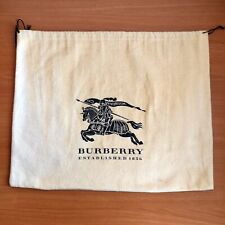 sacca antipolvere BURBERRY'S dustbag borsa vintage pochette dust bag leather big