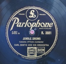 Earl Bostic 78 RPM /  Jungle