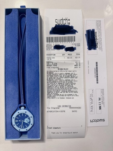 Swatch audemars piguet - swatch,