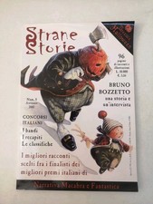 Rivista Strane Storie Halloween Bruno Bozzetto Una Storia E Intervista 2001-M11