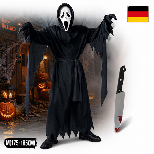 Costume uomo urlo ghostface - costume,