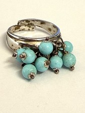 anello argento con pietre dure